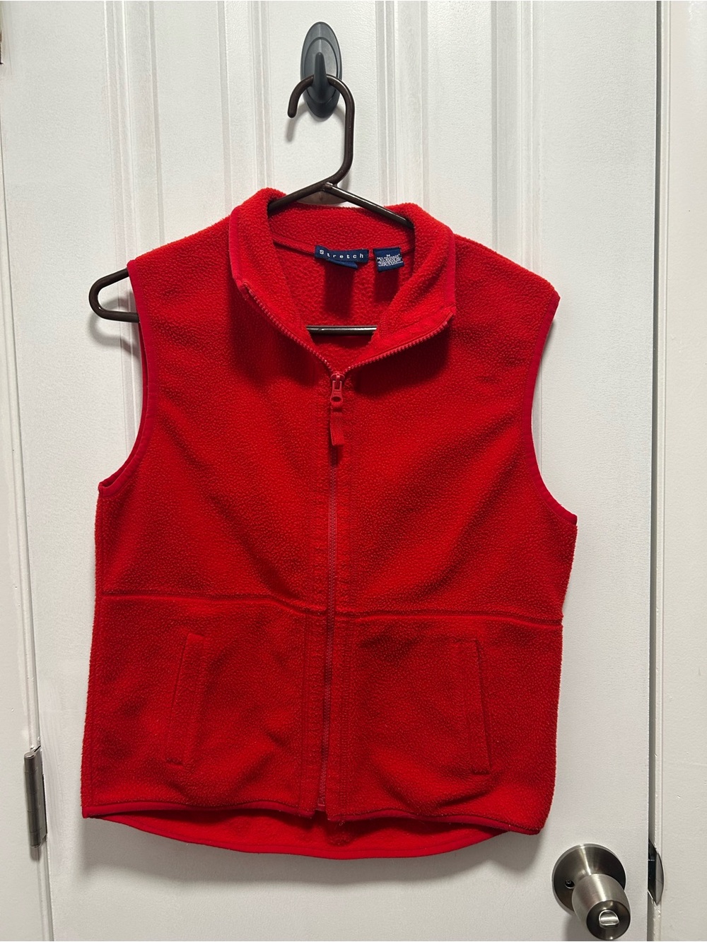 SO Red Fleece Vest